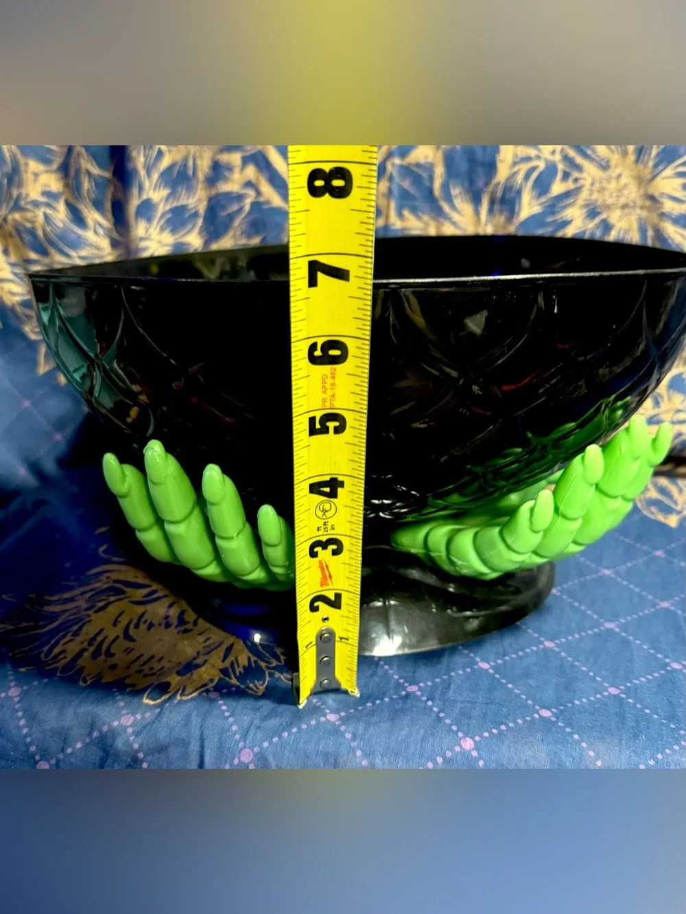 Skeleton Hands Plastic Halloween Candy Bowl